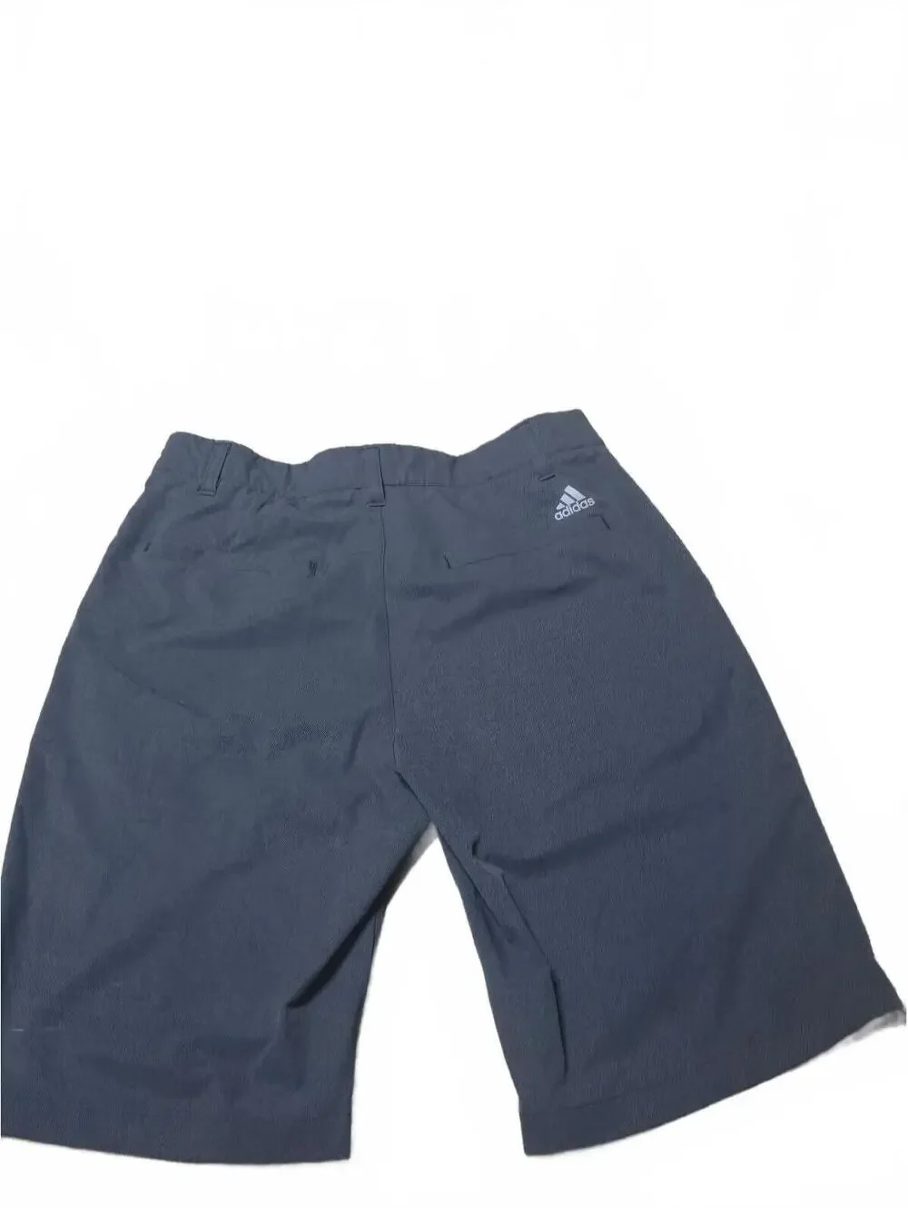 Adidas Men’s Golf Shorts Size 30 Gray Herringbone Flat Front Performance